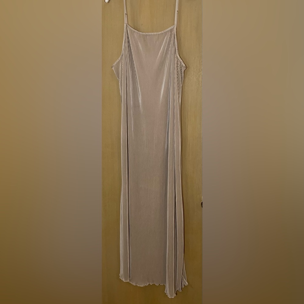 🤎🤎GORGEOUS PLUS SIZE 4X TAN COLORED TANK DRESS WITH ADJUSTABLE STRAPS🤎🤎
